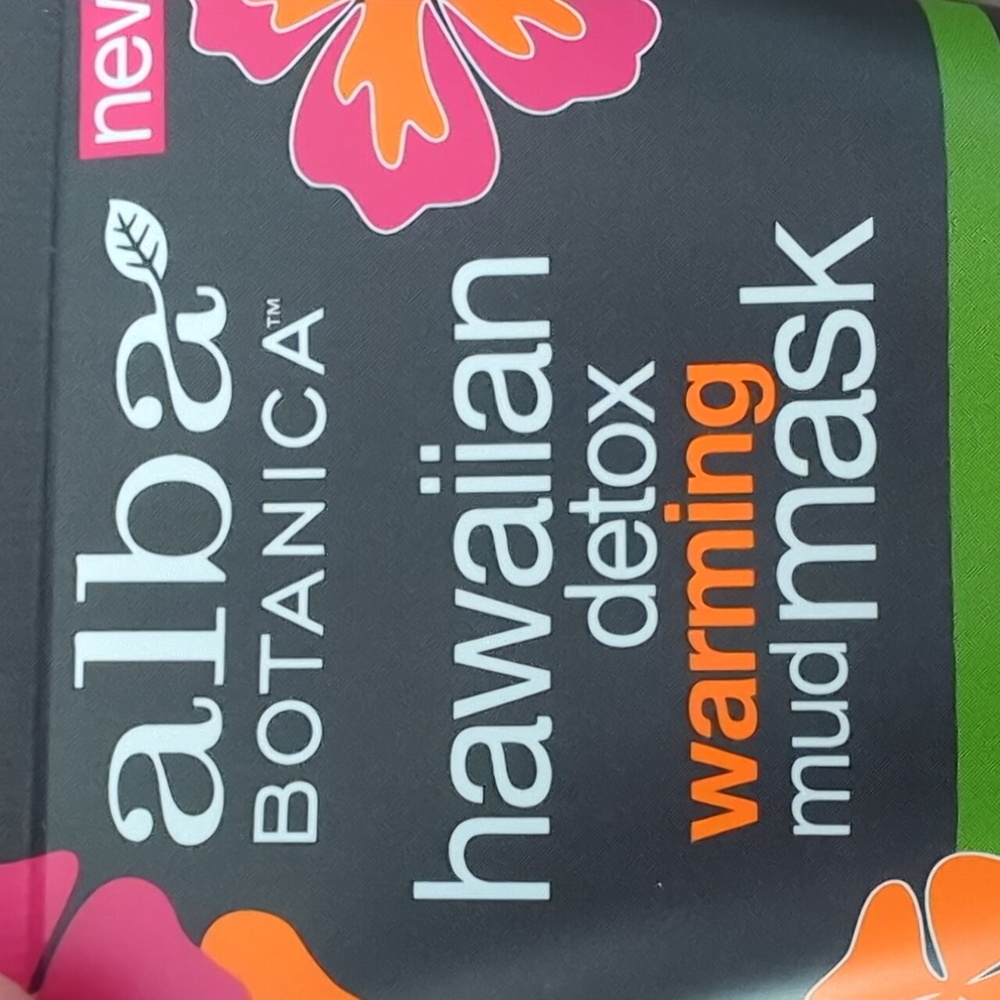 Alba Botanica Hawaiian Detox Warming Mud Mask - Black and Orange - Picture 2 of 5